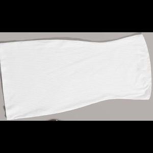 White & purple fitted dresses